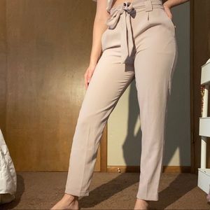 EXPRESS Ankle High-Rise Pants